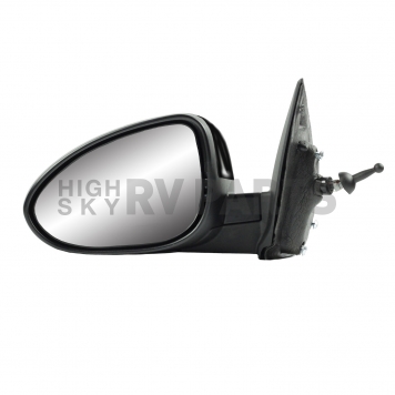 K-Source Exterior Mirror Manual Remote OEM Black Single - 62788G