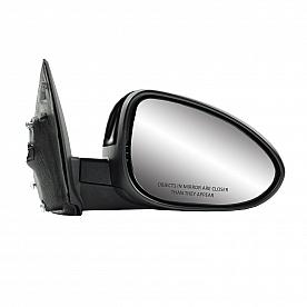 K-Source Exterior Mirror Electric OEM Black Single - 62789G