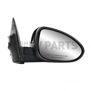 K-Source Exterior Mirror Electric OEM Black Single - 62789G