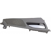 Help! By Dorman Interior Door Handle - Lever Plastic Gray Housing With Silver Lever Single - 79863