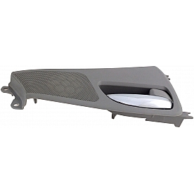 Help! By Dorman Interior Door Handle - Lever Plastic Gray Housing With Silver Lever Single - 79863