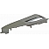 Help! By Dorman Interior Door Handle - Lever Plastic Gray Housing With Silver Lever Single - 79863