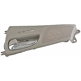 Help! By Dorman Interior Door Handle - Lever Plastic Gray Housing With Silver Lever Single - 79864