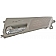 Help! By Dorman Interior Door Handle - Lever Plastic Gray Housing With Silver Lever Single - 79864