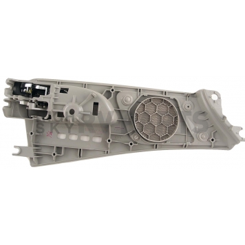Help! By Dorman Interior Door Handle - Lever Plastic Gray Housing With Silver Lever Single - 79864-1