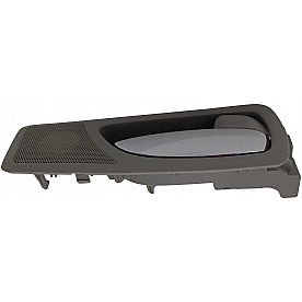 Help! By Dorman Interior Door Handle - Lever Plastic Gray Housing With Silver Lever Single - 79865