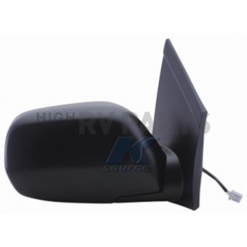 K-Source Exterior Mirror Electric OEM Black Single - 63003H
