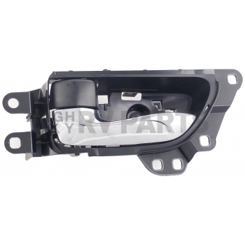 Help! By Dorman Interior Door Handle - Plastic Black Housing With Silver Lever Single - 79870