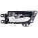 Help! By Dorman Interior Door Handle - Plastic Black Housing With Silver Lever Single - 79870