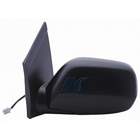 K-Source Exterior Mirror Electric OEM Black Single - 63004H