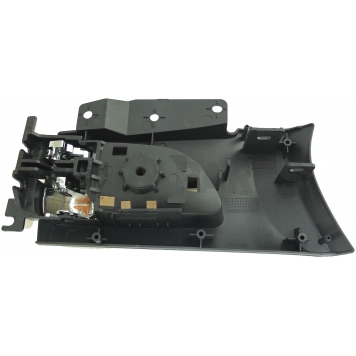Help! By Dorman Interior Door Handle - Plastic Black Housing With Silver Lever Single - 79872-1