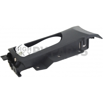 Help! By Dorman Interior Door Handle - Plastic Black Housing With Silver Lever Single - 79872-2