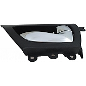 Help! By Dorman Interior Door Handle - Plastic Black Housing With Silver Lever Single - 79873