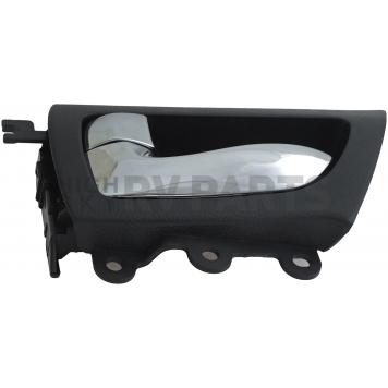 Help! By Dorman Interior Door Handle - Plastic Black Housing With Silver Lever Single - 79874