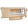 Help! By Dorman Interior Door Handle - Plastic Ivory Housing With Silver Lever Single - 79875