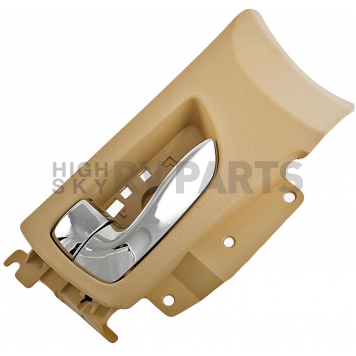 Help! By Dorman Interior Door Handle - Plastic Ivory Housing With Silver Lever Single - 79875-2