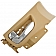 Help! By Dorman Interior Door Handle - Plastic Ivory Housing With Silver Lever Single - 79875