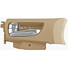 Help! By Dorman Interior Door Handle - Plastic Ivory Housing With Silver Lever Single - 79876