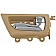 Help! By Dorman Interior Door Handle - Plastic Ivory Housing With Silver Lever Single - 79877