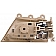 Help! By Dorman Interior Door Handle - Plastic Ivory Housing With Silver Lever Single - 79877