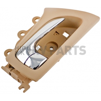 Help! By Dorman Interior Door Handle - Plastic Ivory Housing With Silver Lever Single - 79877-2