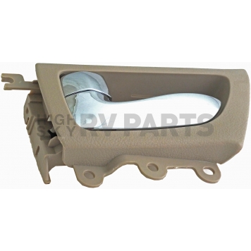 Help! By Dorman Interior Door Handle - Plastic Ivory Housing With Silver Lever Single - 79878
