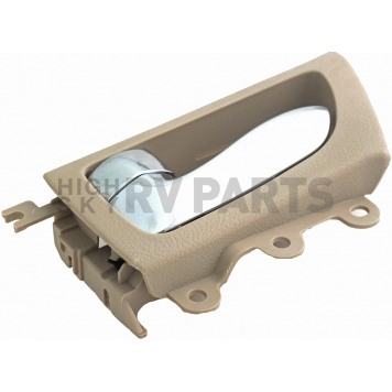 Help! By Dorman Interior Door Handle - Plastic Ivory Housing With Silver Lever Single - 79878-2