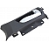 Help! By Dorman Interior Door Handle - Lever Plastic Gray Housing With Silver Lever Single - 79879