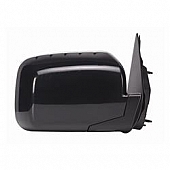 K-Source Exterior Mirror Electric OEM Black Single - 63011H