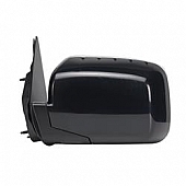 K-Source Exterior Mirror Electric OEM Black Single - 63012H