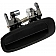 Help! By Dorman Exterior Door Handle - Plastic Black Single - 80421