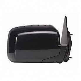 K-Source Exterior Mirror Electric OEM Black Single - 63013H