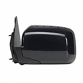 K-Source Exterior Mirror Electric OEM Black Single - 63014H
