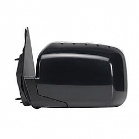 K-Source Exterior Mirror Electric OEM Black Single - 63014H