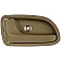 Help! By Dorman Interior Door Handle - Lever Plastic Beige Single - 80335