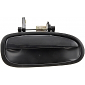 Help! By Dorman Exterior Door Handle - Plastic Black Single - 77650