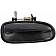 Help! By Dorman Exterior Door Handle - Plastic Black Single - 77650