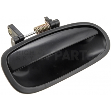 Help! By Dorman Exterior Door Handle - Plastic Black Single - 77650-2