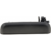 Help! By Dorman Exterior Door Handle - Plastic Black Single - 77651