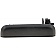 Help! By Dorman Exterior Door Handle - Plastic Black Single - 77651