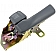 Help! By Dorman Interior Door Handle - Lever Plastic Gray Single - 77653