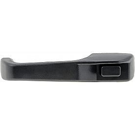 Help! By Dorman Exterior Door Handle - Plastic Black Single - 77654
