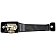 Help! By Dorman Exterior Door Handle - Plastic Black Single - 77654