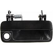 Help! By Dorman Exterior Door Handle - Plastic Black Single - 77662