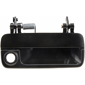 Help! By Dorman Exterior Door Handle - Plastic Black Single - 77662