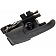 Help! By Dorman Interior Door Handle - Lever Plastic Black Single - 77155