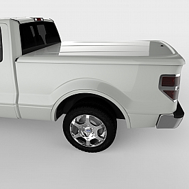 UnderCover Tonneau Cover Hard Tilt-Up Ingot Silver Metallic ABS Composite - 2136LUX