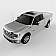 UnderCover Tonneau Cover Hard Tilt-Up Ingot Silver Metallic ABS Composite - 2136LUX