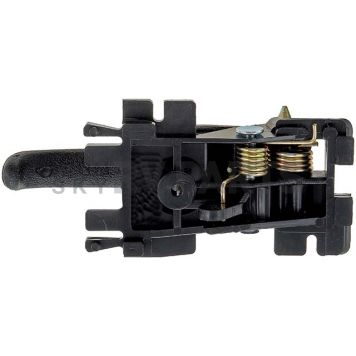 Help! By Dorman Interior Door Handle - Lever Plastic Black Single - 77155CD-1