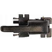 Help! By Dorman Interior Door Handle - Paddle Plastic Black Single - 77156CD